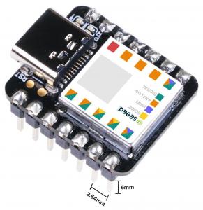 Seeeduino XIAO, Arduino Microcontroller, SAMD21 Cortex M0+, vorgeltet
