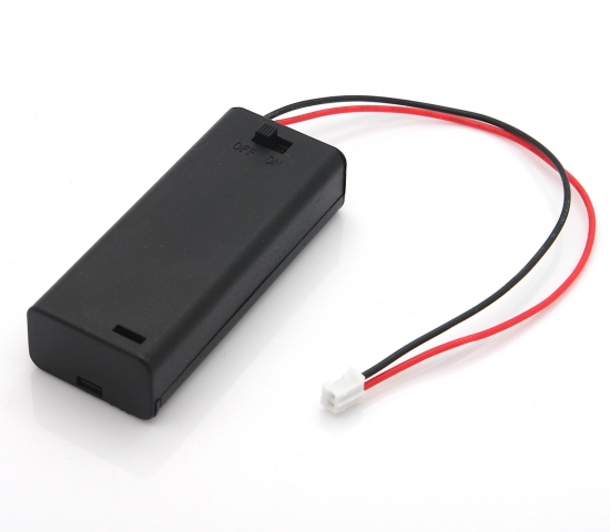 Batteriehalter fr 2x Micro AAA mit Schalter fr micro:bit / Calliope Mini