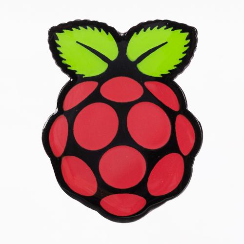 Raspberry Pi Badge / Ansteckpin, Standard Style