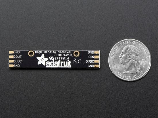 Adafruit NeoPixel Stick - 8 x 5050 RGBW LEDs - Warmwei - ~3000K