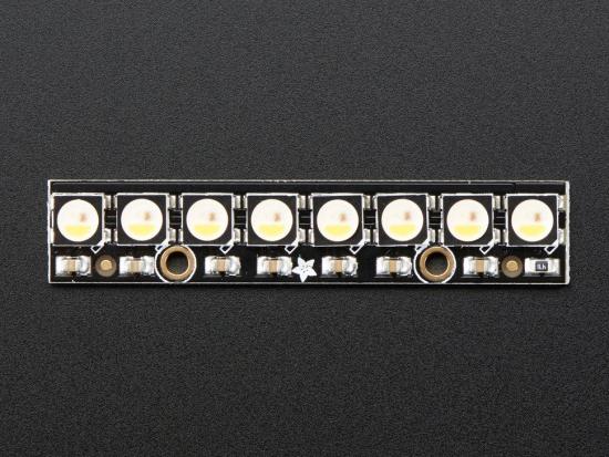 Adafruit NeoPixel Stick - 8 x 5050 RGBW LEDs - Warmwei - ~3000K