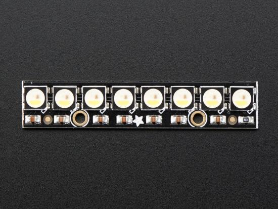 Adafruit NeoPixel Stick - 8 x 5050 RGBW LEDs - Natürliches Weiß - ~4500K