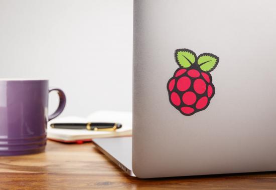 Raspberry Pi Sticker Set, 4 Stück