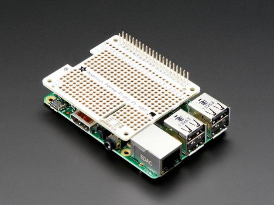 Adafruit Perma-Proto HAT for Pi Mini Kit - Ohne EEPROM