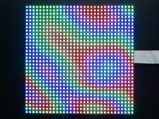 32x32 RGB LED Matrix Panel - 5mm Raster