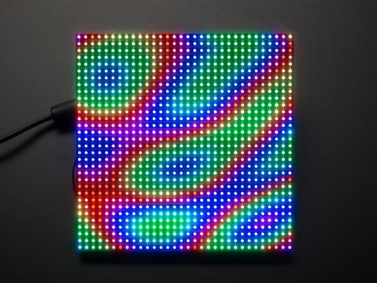 Adafruit 32x32 RGB LED Matrix Panel - 6mm Raster