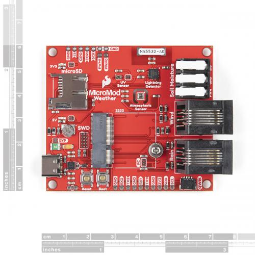 SparkFun MicroMod Wetter Carrier Board