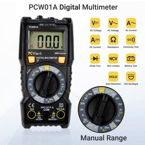 PCWork, PCW01A, Digitales Multimeter
