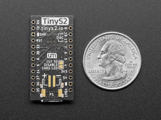 Unexpected Maker TinyS2, ESP32-S2 Development Board