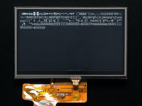 RA8875 Treiber-Board fr 40-pin TFT Touch Displays, bis 800x480 