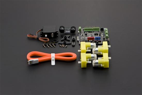 DFRobot Pirate: 4WD Mobile Robot Kit für Arduino, Bluetooth 4.0