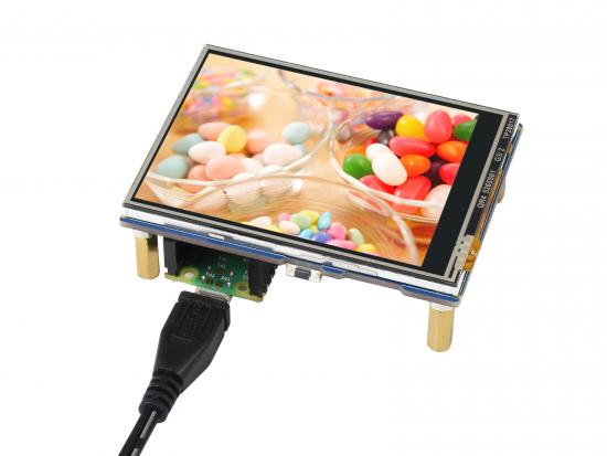 2,8 Zoll Touch Display Modul für Raspberry Pi Pico, 262K Farben, 320×240, SPI
