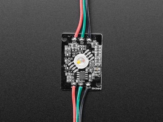 Ultrahelle 4 Watt kettbare RGBW NeoPixel LED, Warmweiß