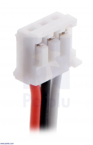 Pololu 3-Pin Female JST ZH-Style Kabel fr Sharp GP2Y0A51 Abstandssensoren, 30cm