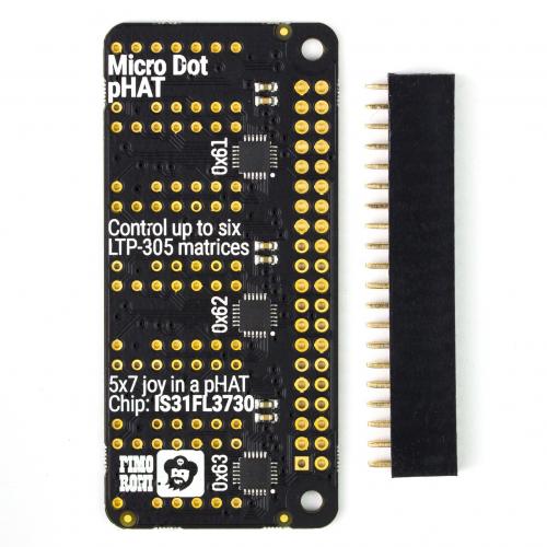 Micro Dot pHAT, Full Kit, Rot