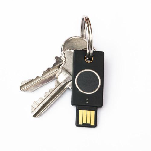 Yubico YubiKey Bio - FIDO Edition, biometrische Zweifaktor-Authentifizierung USB-A