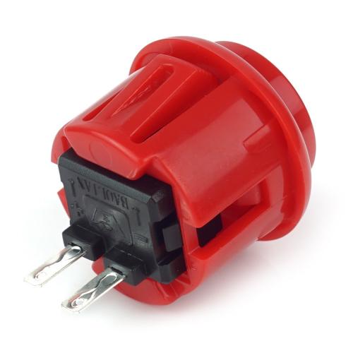 Mini Arcade Button, 24mm - Farbe: rot
