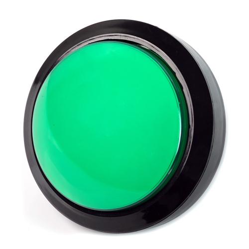 Massive Arcade Button, 100mm, beleuchtet (LED 12V DC) - Farbe: grn