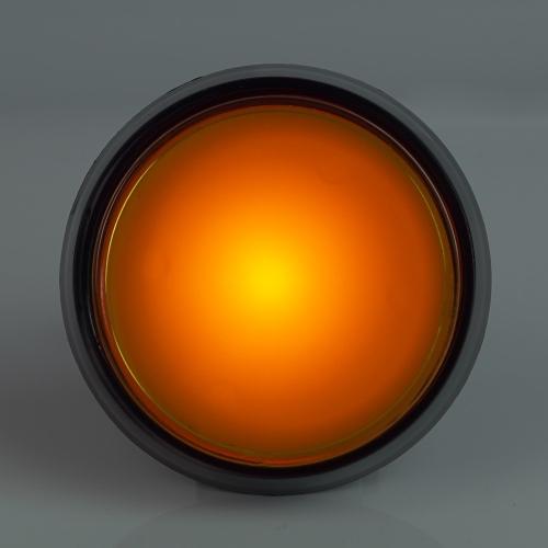 Arcade Button, 44mm, beleuchtet (LED 12V DC) - Farbe: gelb