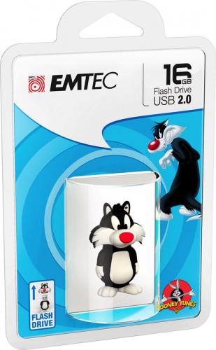 EMTEC Novelty 3D USB 2.0 Stick, 16GB, Sylvester