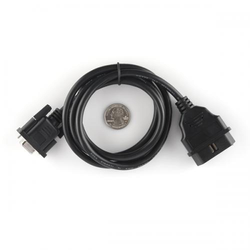 Kabel, OBD-II - 9 pol. D-SUB / DB9 Buchse, 1,50m, schwarz