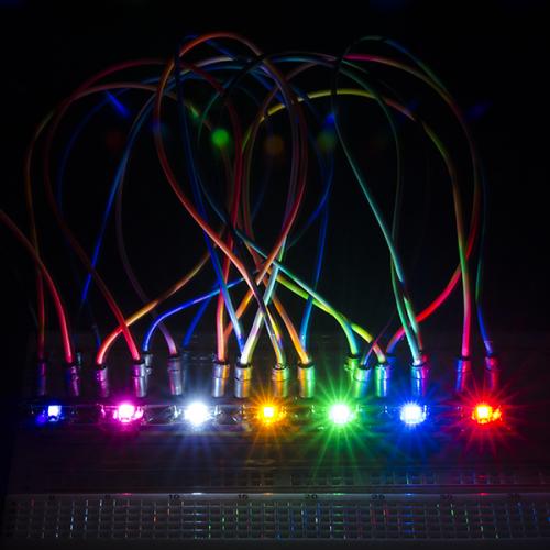 LilyPad Rainbow LED, 6 Farben