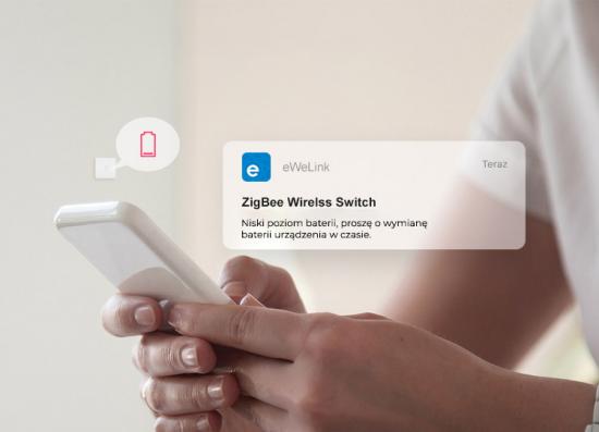 Sonoff SNZB-01 Smart Wireless Switch, Wandtaster, ZigBee