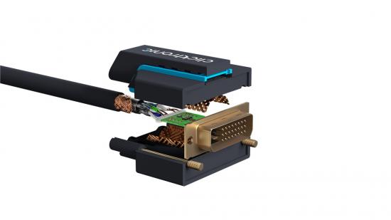 Clicktronic Casual HDMI / DVI Adapterkabel - Länge: 10,00 m