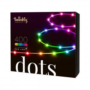 Twinkly Dots Lichterkette, Multicolor Edition, transparent, 400 LEDs