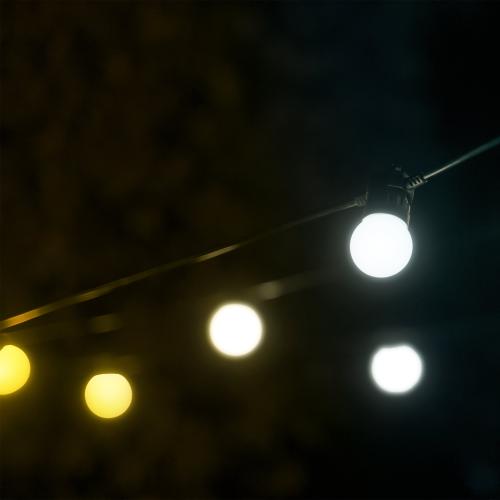 Twinkly Festoon, gold & silber Edition, 40 LEDs