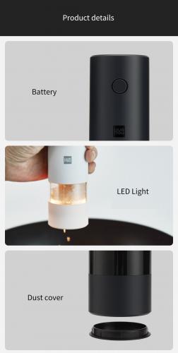 Xiaomi Huohou Elektrische Pfeffermühle, weiß
