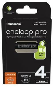 Panasonic eneloop Pro Akku Micro AAA NiMH 930mAh, 4er Blister