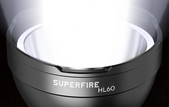 Superfire HL60, LED Kopflampe, 36W, 2300lm, USB-C