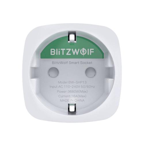BlitzWolf BW-SHP13 Smart Socket, Intelligente Steckdose, ZigBee