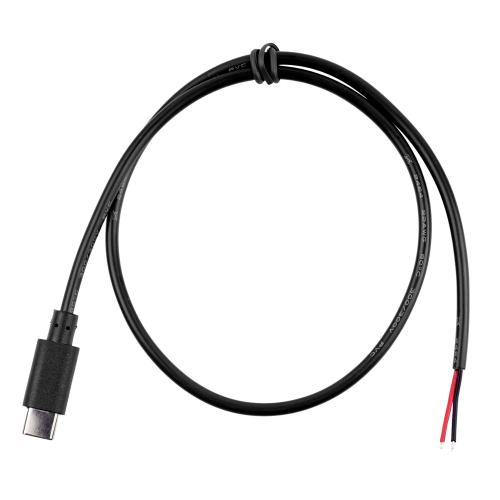 USB Type C Kabel mit offenem Kabelende zur Stromversorgung - Länge: 0,50 m
