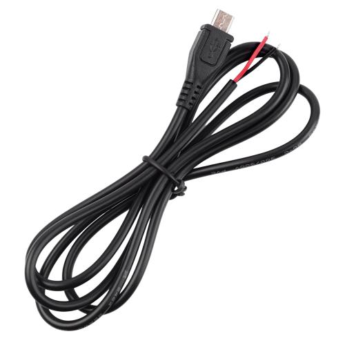 Micro USB Kabel mit offenem Kabelende zur Stromversorgung - Länge: 1,00 m