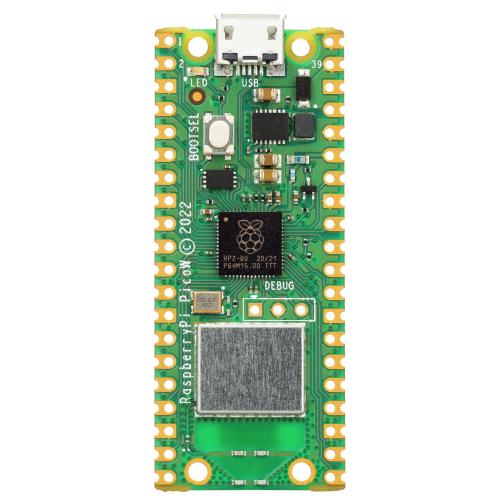 2 x Raspberry Pi Pico W, RP2040 + WLAN Mikrocontroller-Board