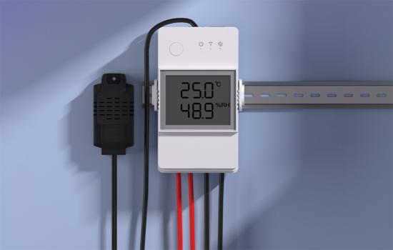 Sonoff THR320D TH Elite Smart Switch, Feuchtigkeits- und Temperaturberwachung