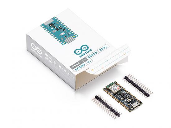 Arduino Nano 33 BLE Sense Rev2, ohne Header