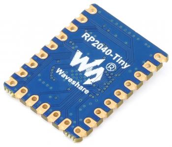 Waveshare RP2040-Tiny Entwicklungsboard: 20 GPIO-Pins, FPC 8PIN-Anschluss fr USB-Port-Adapterboards