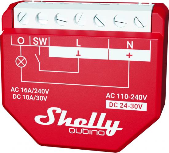 Shelly Qubino Wave 1PM, Z-Wave Schaltaktor mit Messfunktion