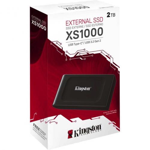  Kingston Portable SSD XS1000 USB3.2 2TB