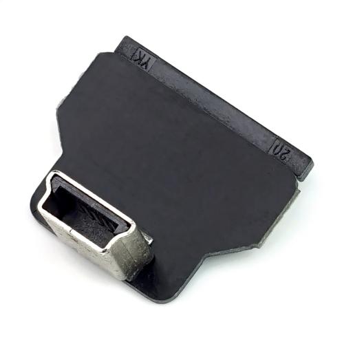 Mini USB 2.0 Typ B Stecker, nach oben gewinkelt, fr DIY USB Kabel
