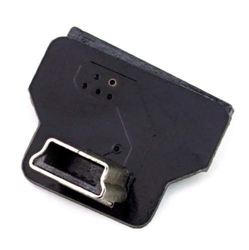 Mini USB 2.0 Typ B Stecker, nach unten gewinkelt, fr DIY USB Kabel