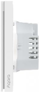 Aqara Smart Wall Switch H1 EU - Doppelschalter Ohne Neutralleiter, Zigbee 3.0, Wei