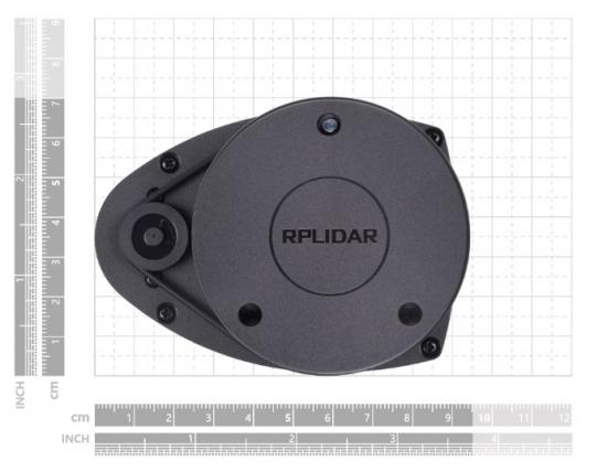Seeed RPLIDAR A1, 360-Grad 2D-Laserscanner, 12m Reichweite, 8000 Messungen pro Sekunde 