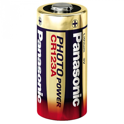Panasonic Foto Batterie Lithium 3V CR123A, 1er Blister