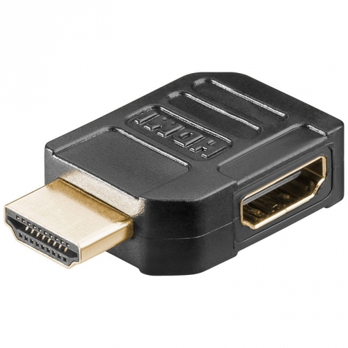 HDMI 90 Winkeladapter seitlich HDMI A-Buchse > HDMI A-Stecker