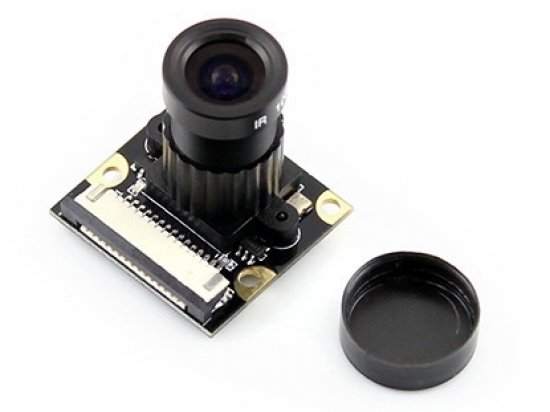 NoIR Kamera fr Raspberry Pi mit einstellbarem Fokus und Infrarot LEDs