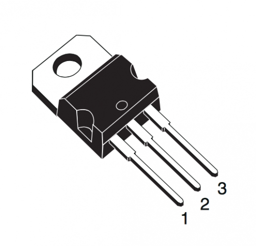 STP16NF06 - N-Kanal MOSFET Transistor, 60V, 16A, TO-220, 3-pin